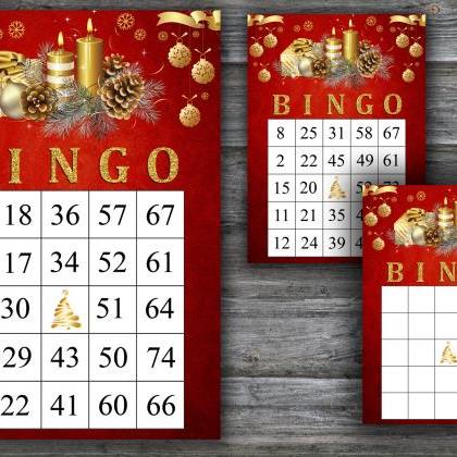 Christmas Candle Bingo Game,christmas Decoration..
