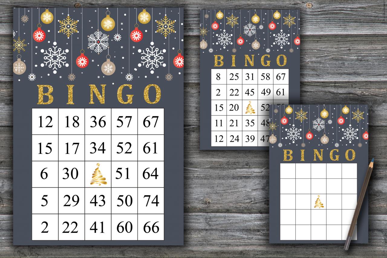 Christmas Toys Bingo Game,christmas Bingo Game,christmas Party Bingo,holiday Bingo Card,instant Download