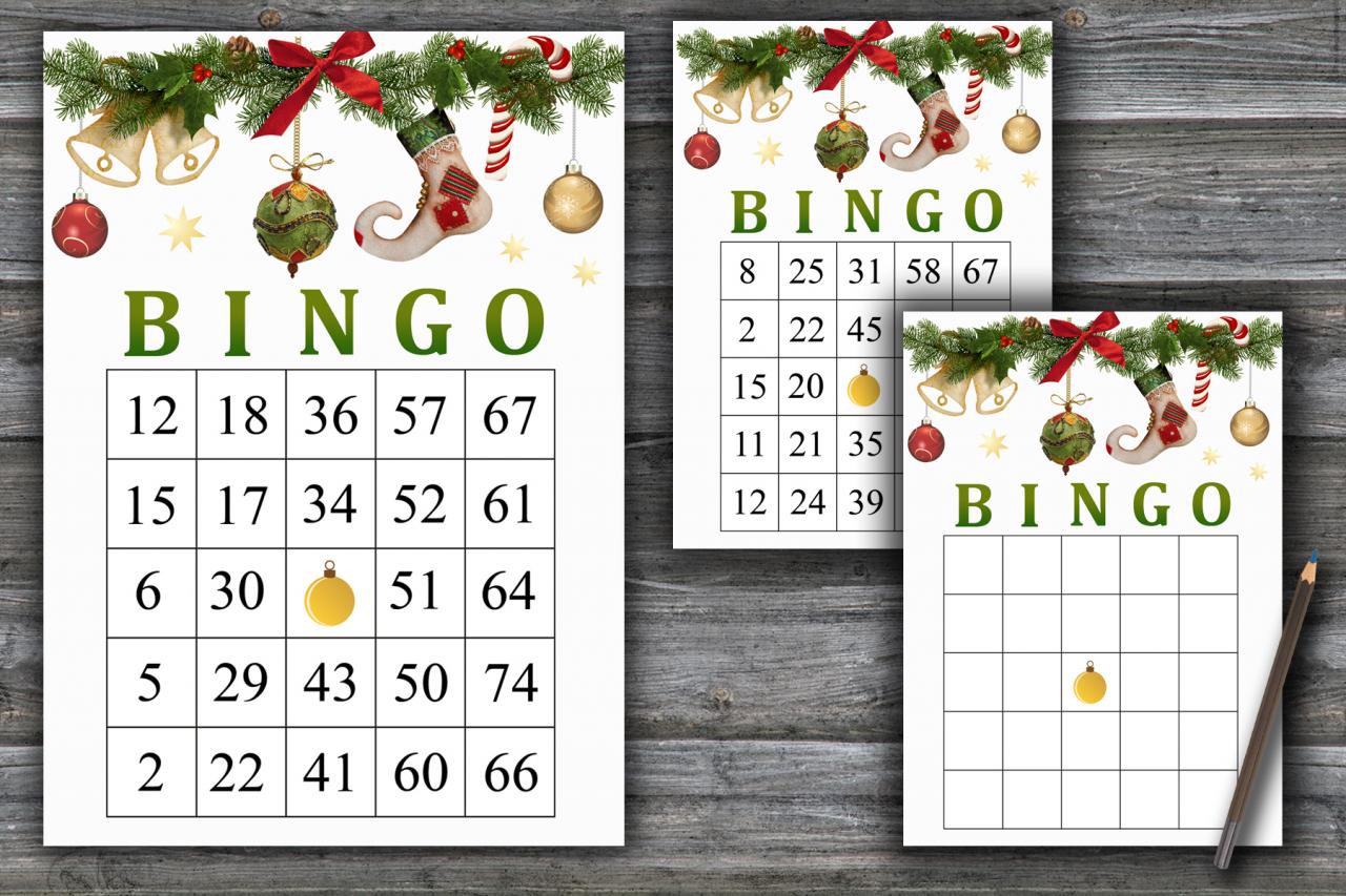 Christmas Decoration Bingo Game,christmas Toys Bingo Card,christmas Bingo Game,christmas Party Bingo,holiday Bingo Card,instant Download