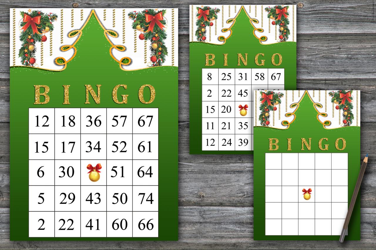 Christmas Tree Bingo Game,christmas Tree Bingo Card,christmas Bingo Game,christmas Party Bingo,holiday Bingo Card,instant Download