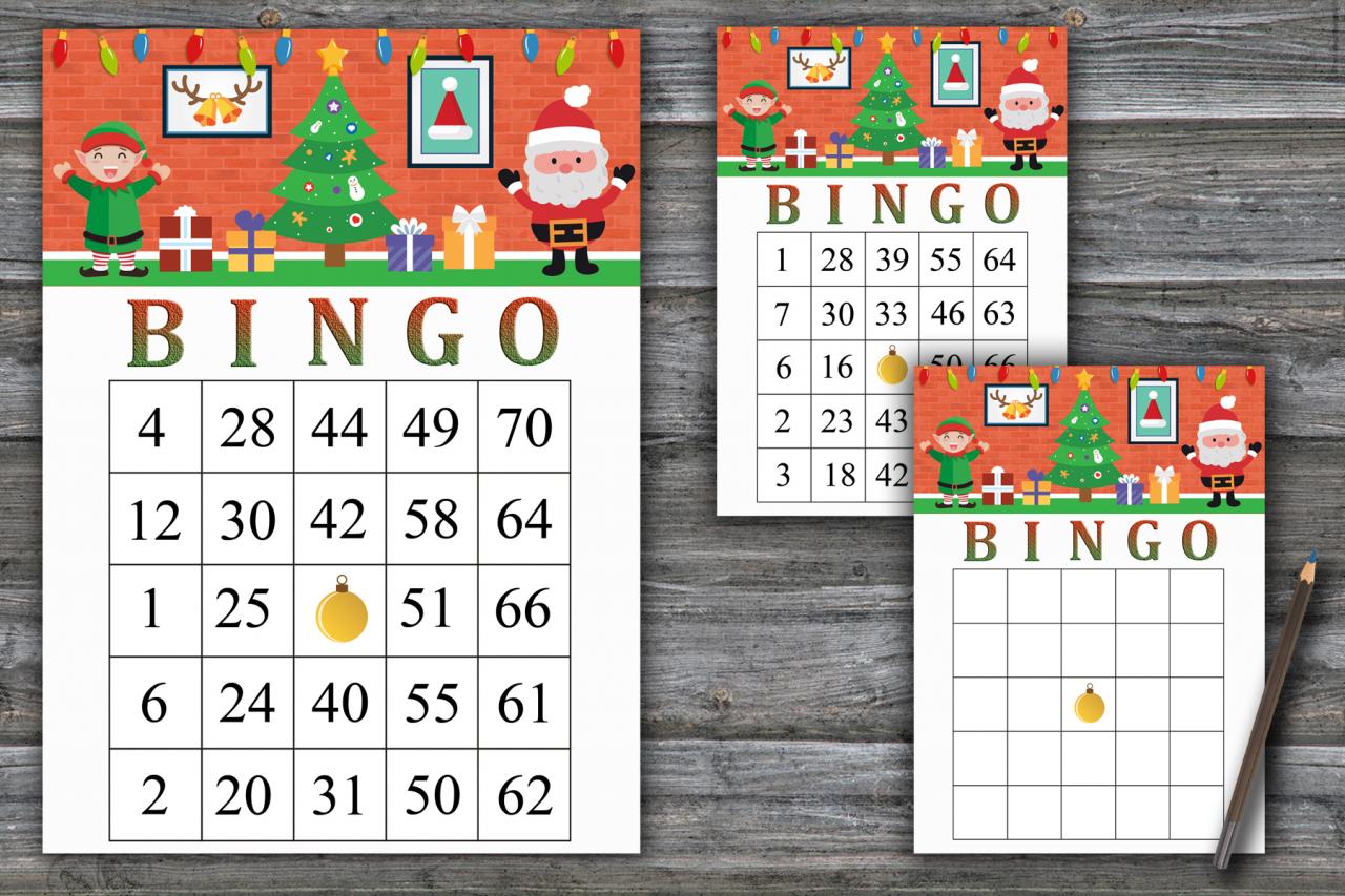 Merry Christmas Bingo Game,christmas Bingo Card,christmas Bingo Game,christmas Party Bingo,holiday Bingo Card,instant Download