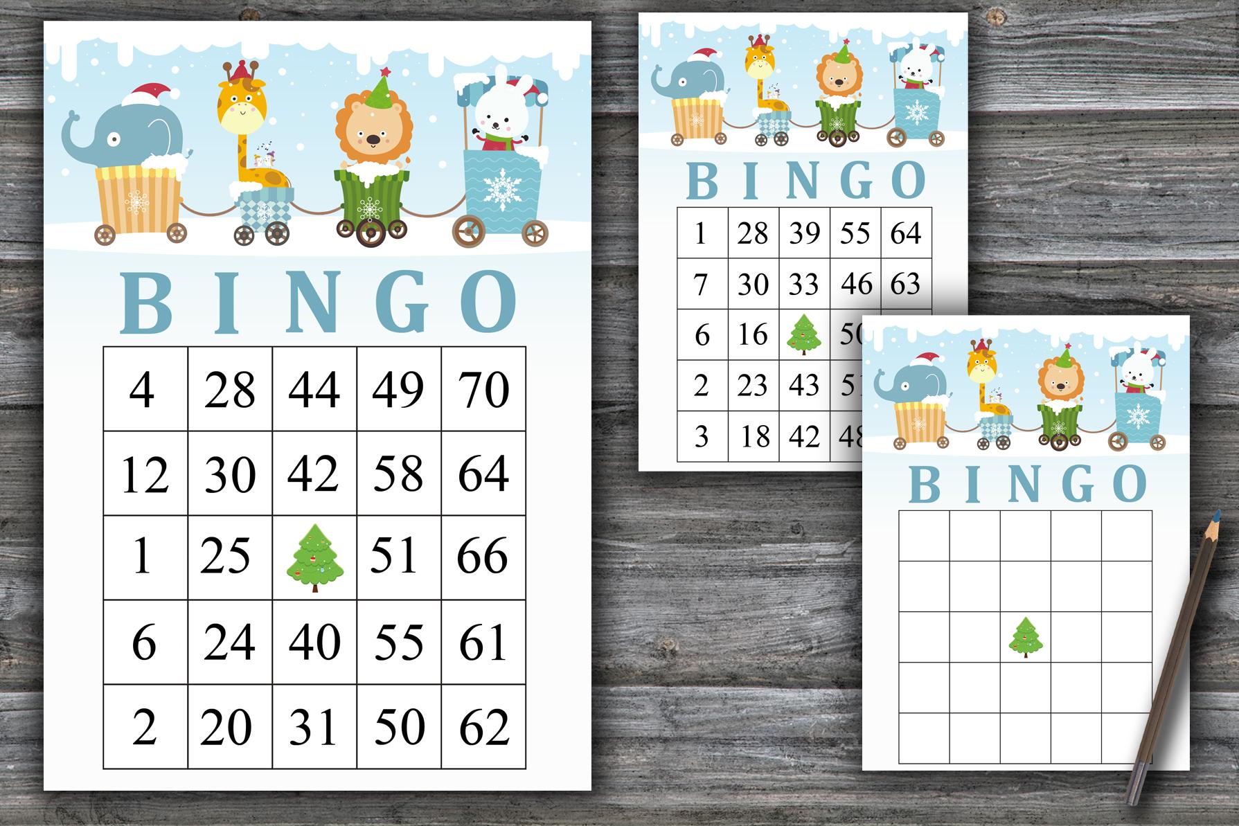 Christmas animals train bingo game,Christmas animals bingo card,Christmas bingo game,Christmas Party bingo,Holiday Bingo card,INSTANT DOWNLOAD